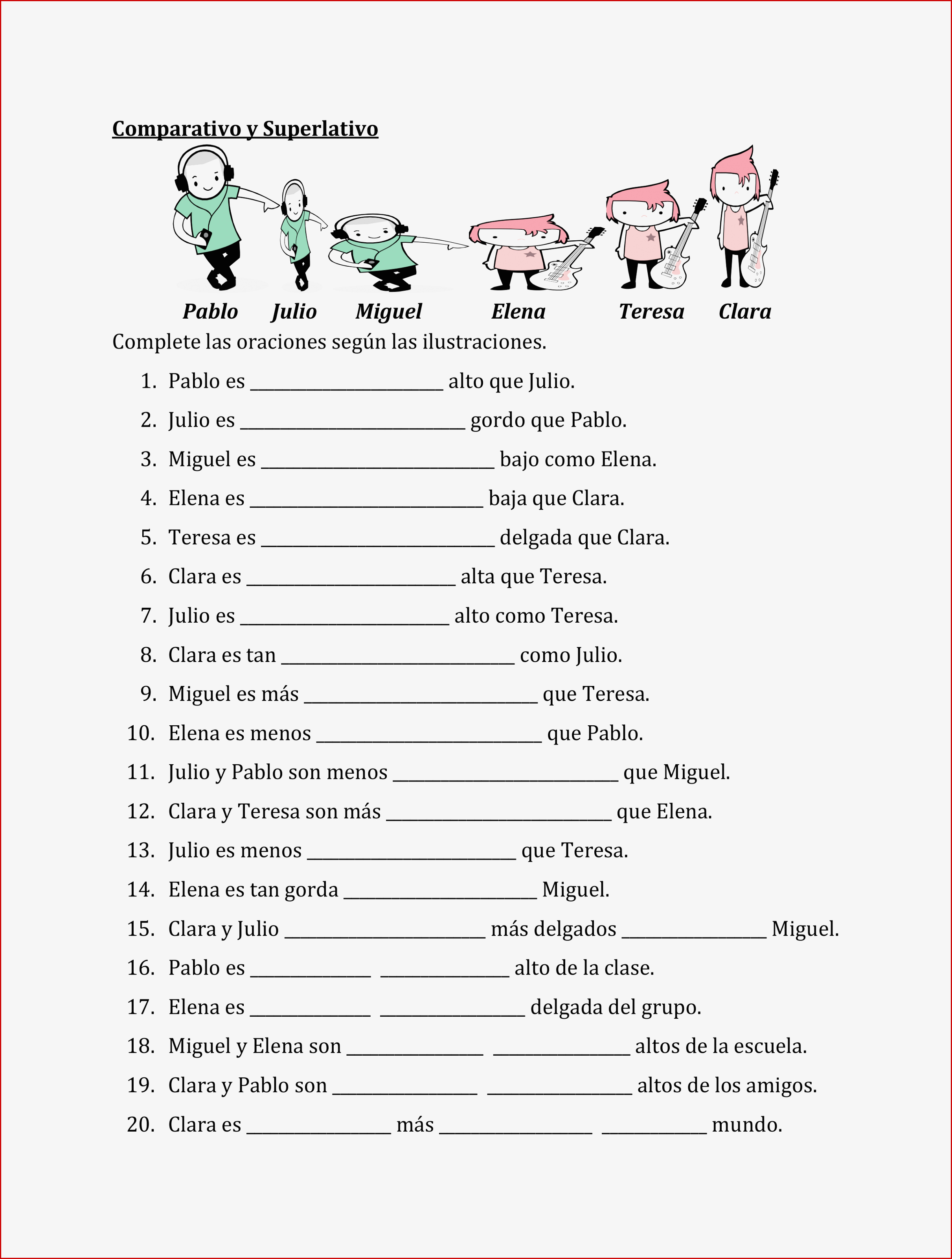 Spanisch 7 Klasse Arbeitsblätter Worksheets