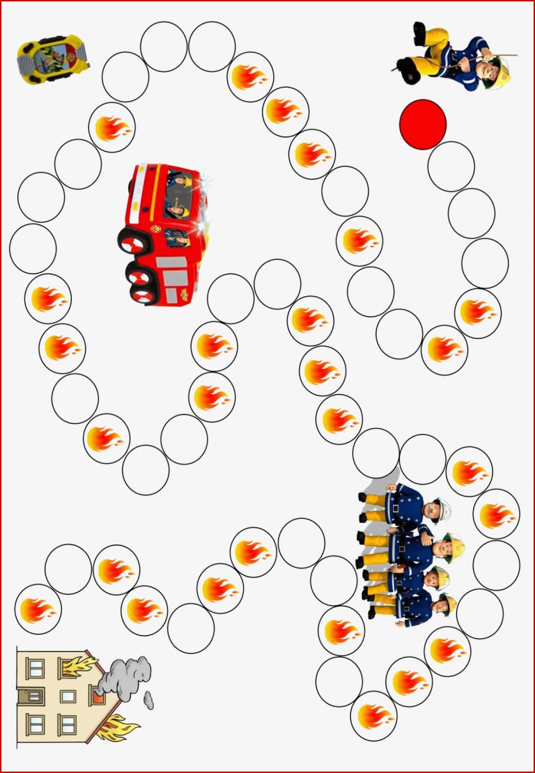 Spielplan Feuerwehrmann Sam