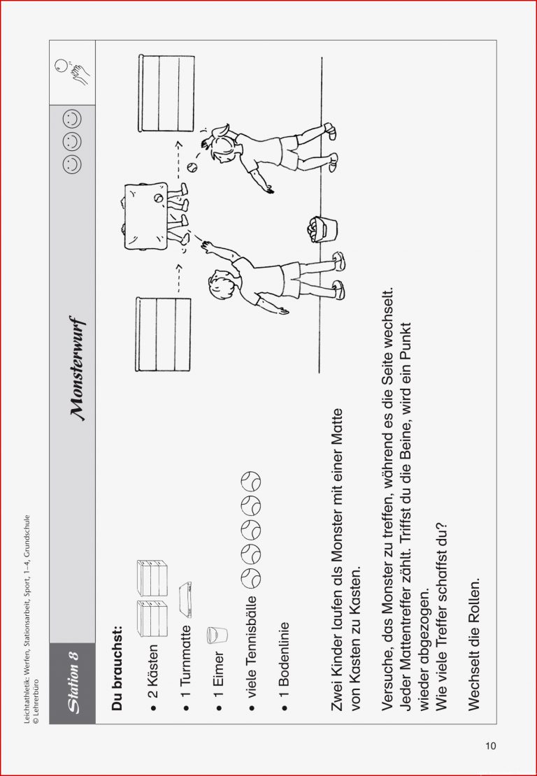 Sport · Arbeitsblätter · Grundschule · Lehrerbüro