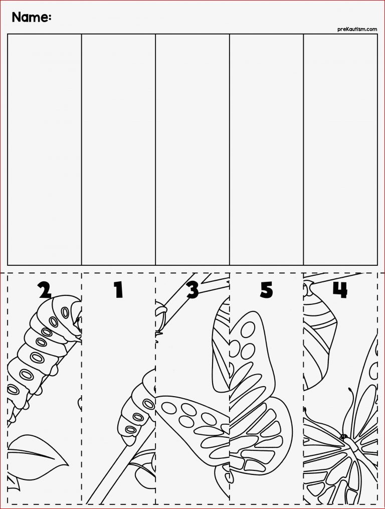 Spring Bugs Scene Number Sequence Puzzles