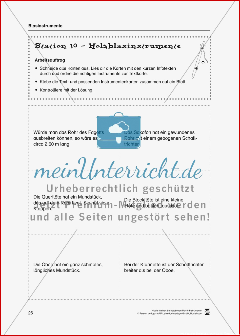 4 Rühren Arbeitsblatt Holzblasinstrumente Grundschule Kostenlos Für Sie