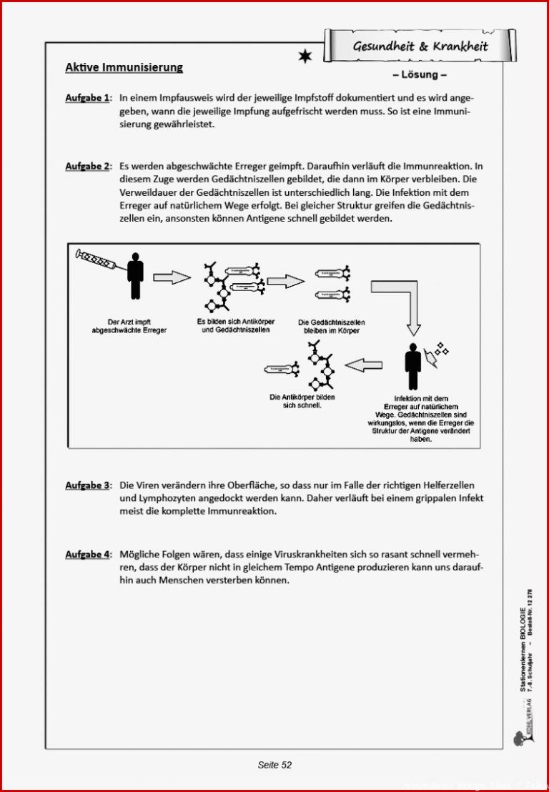 Stationenlernen Biologie 7/8