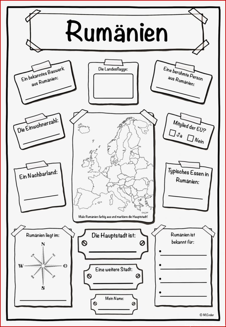 Steckbrief Europa Rumänien