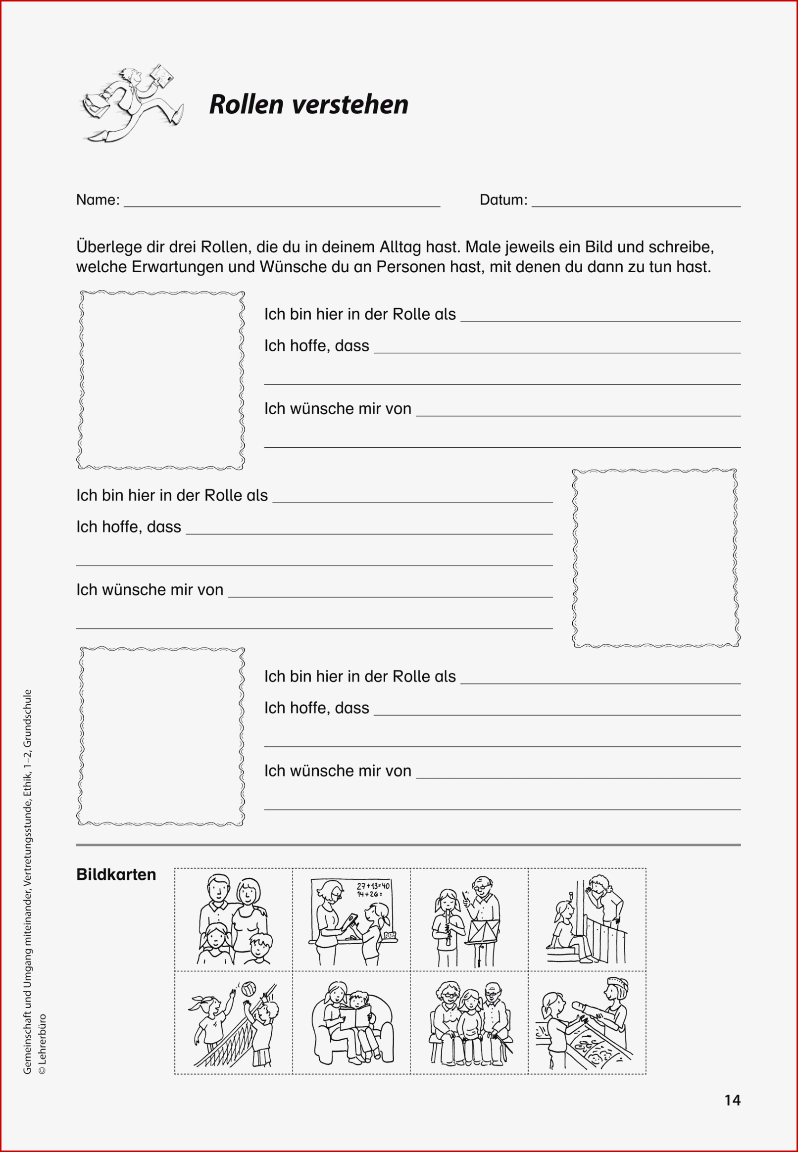 Steckbrief Volksschule Vorlage