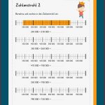 Stellenwerttabelle Zahlenstrahl