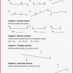 Strecke Und Gerade Senkrecht Und Parallel