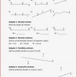 Strecke Und Gerade Senkrecht Und Parallel