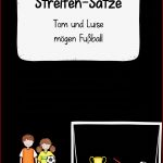 Streifen Sätze tom Und Luise Mögen Fußball