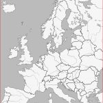 Stumme Karte Europa Staaten