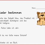 Subjekt Prädikat Arbeitsblätter Worksheets