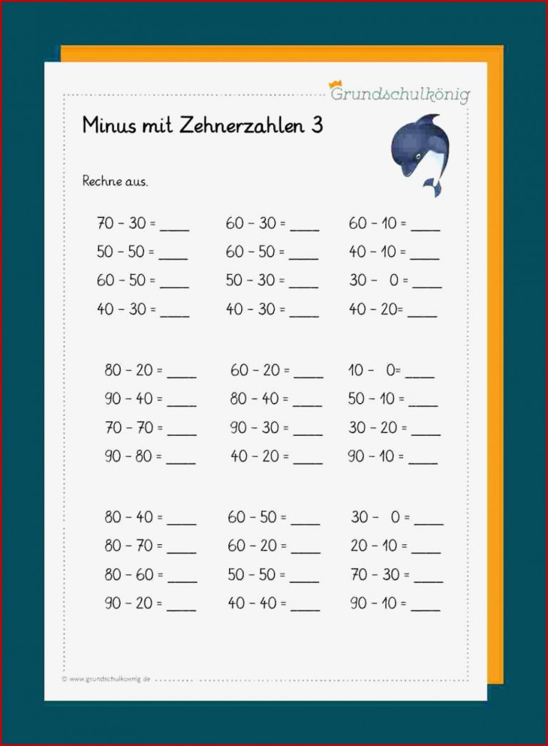 3 Wundersch nen Arbeitsblatt Mathe Addition Und Subtraktion Bis 100 Nur 