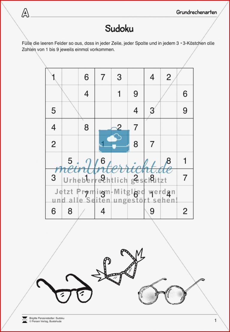 Sudoku Meinunterricht