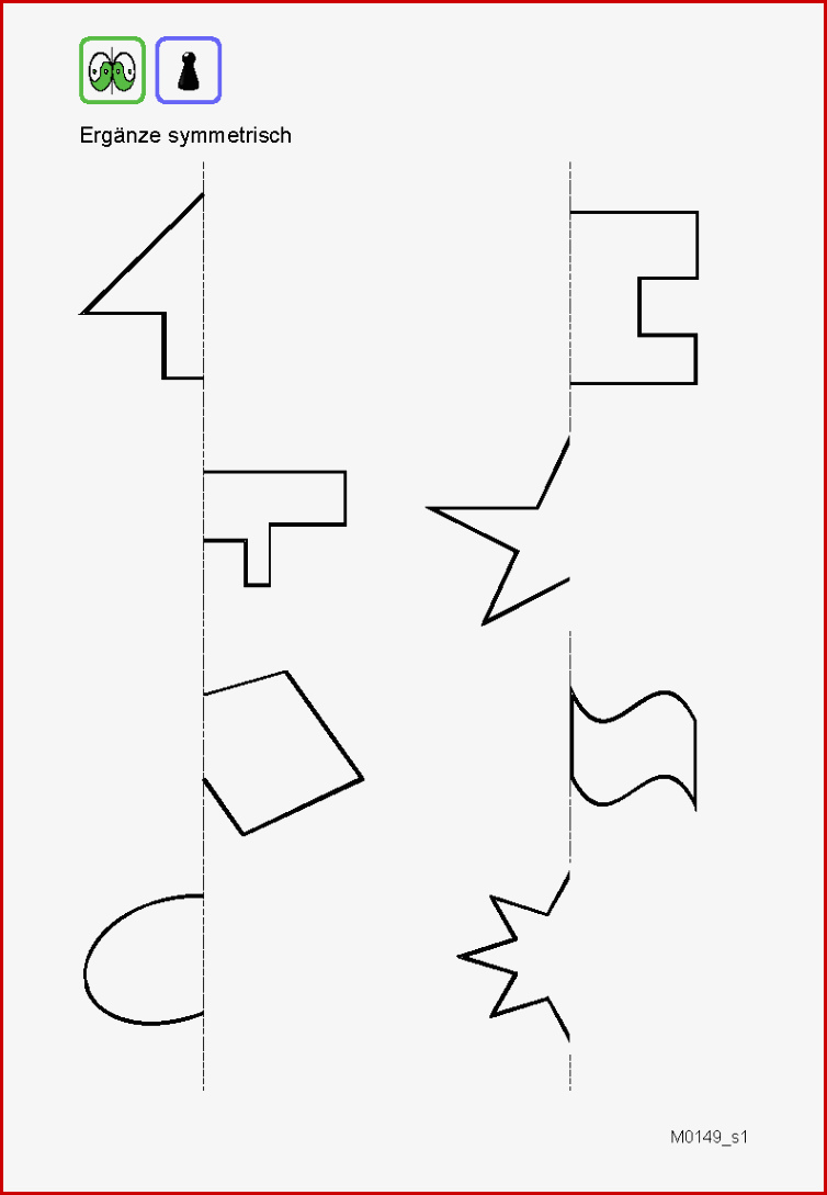 Symmetrische Muster Erzeugen Arbeitsblätter