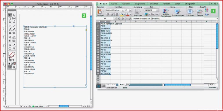 Tabellen Aus Pdf Dokumenten In anderen Programmen