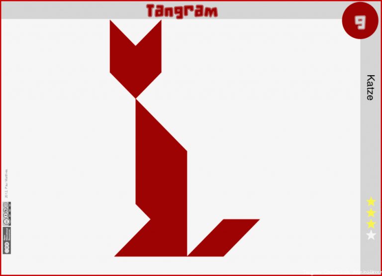 Tangram Aufgabenkarten