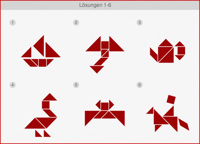 Tangram Aufgabenkarten selber erstellen