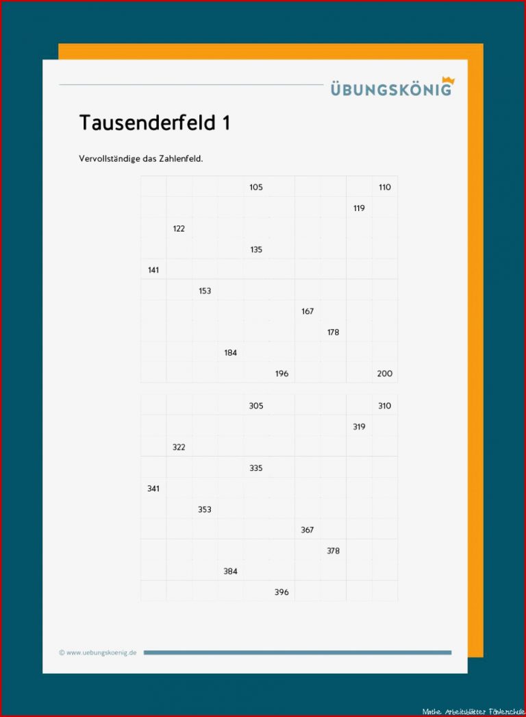 Tausenderfeld