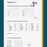 Teilbarkeitsregeln Und Teilbarkeit