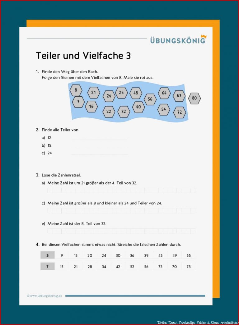 Teiler Und Vielfache