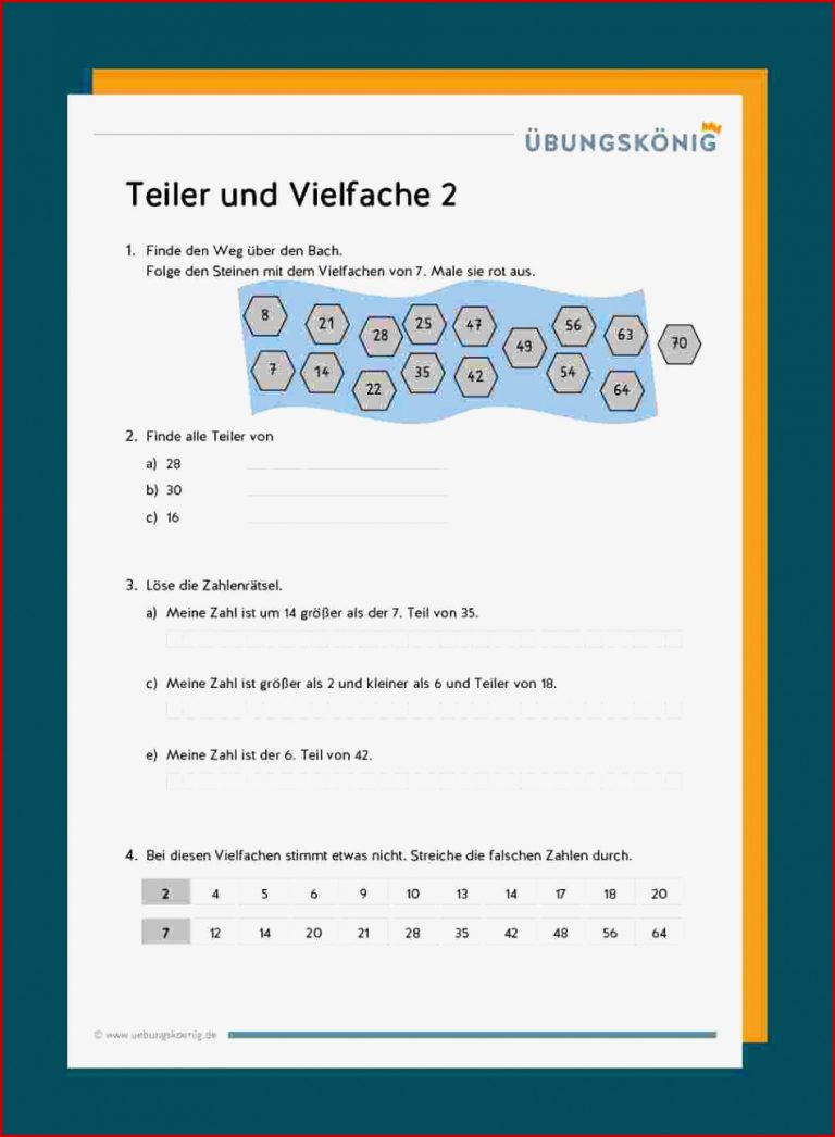 Teiler und Vielfache