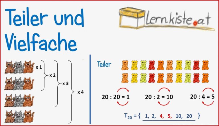 Teiler Und Vielfache Was ist Das