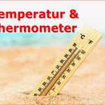 Temperatur Und thermometer – Unterrichtsmaterial Im Fach