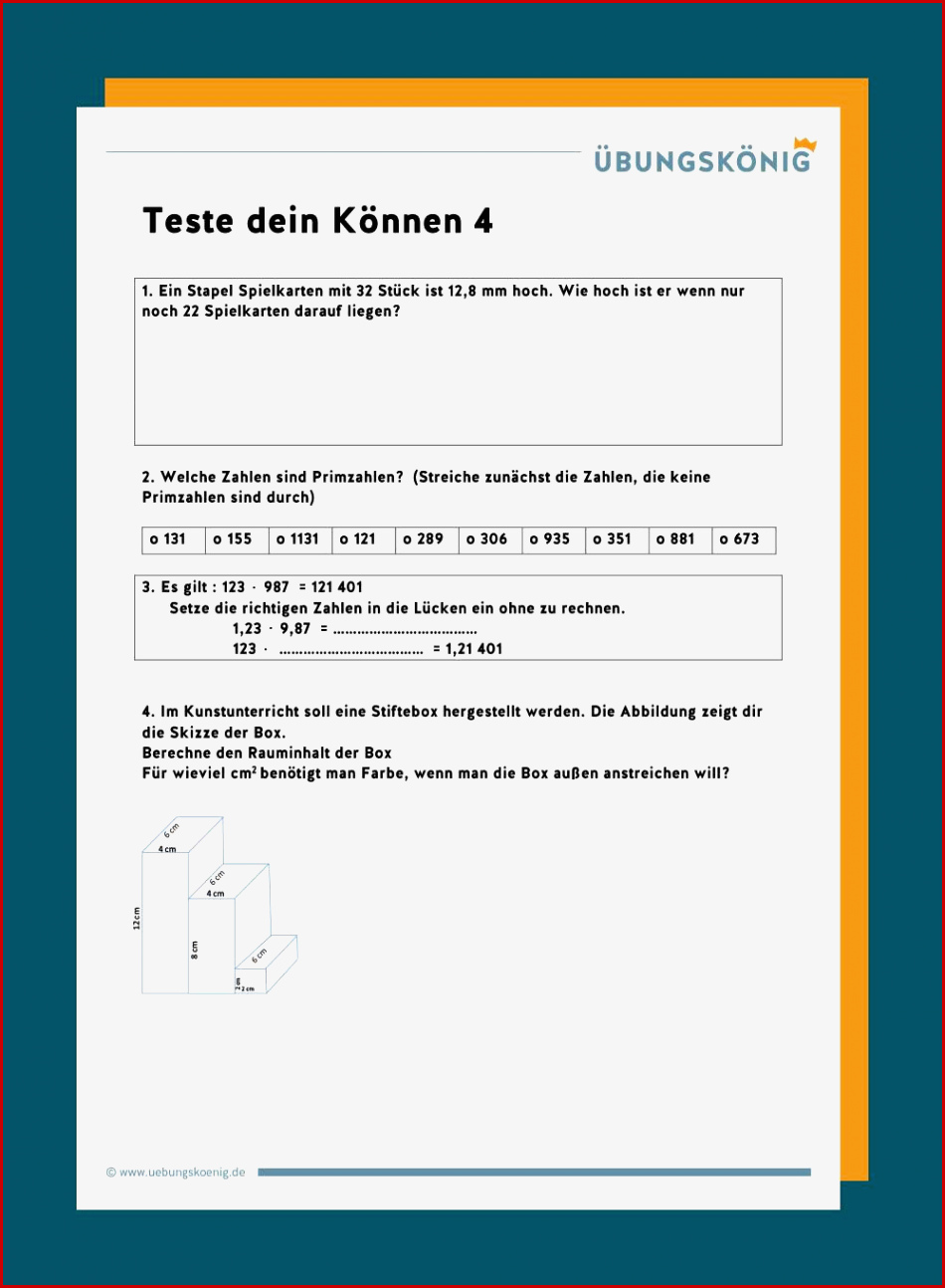 Teste Dein Können