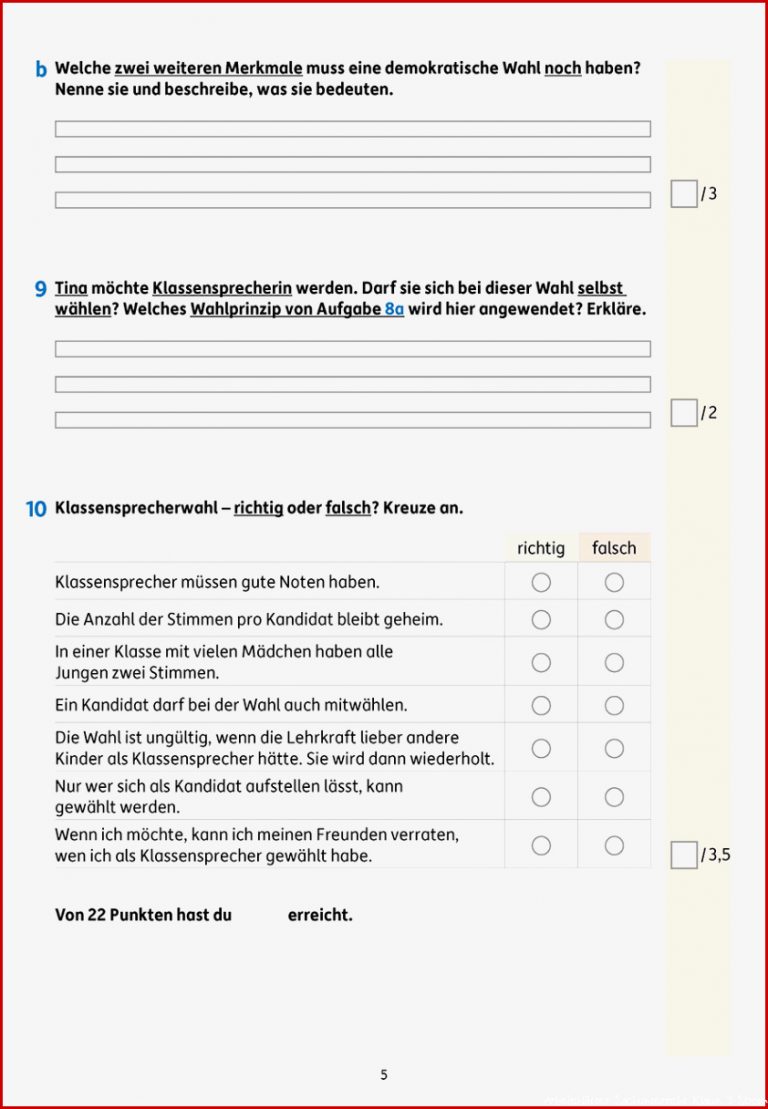 Tests Im Sachunterricht Lernzielkontrollen 3 Klasse