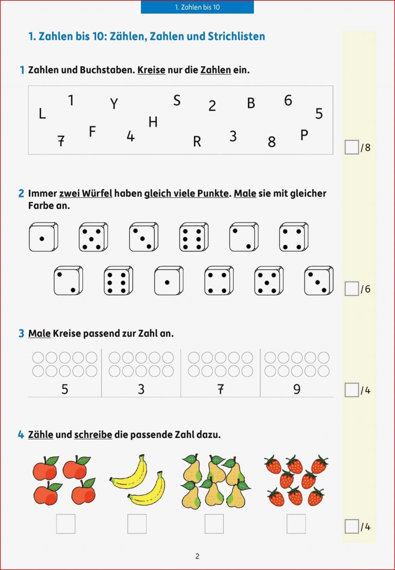 Tests in Mathe Lernzielkontrollen 1 Klasse Buch