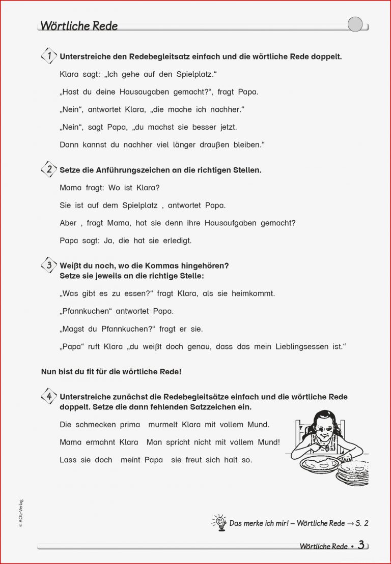 Text Ohne Satzzeichen Übung 4 Klasse kinderbilder