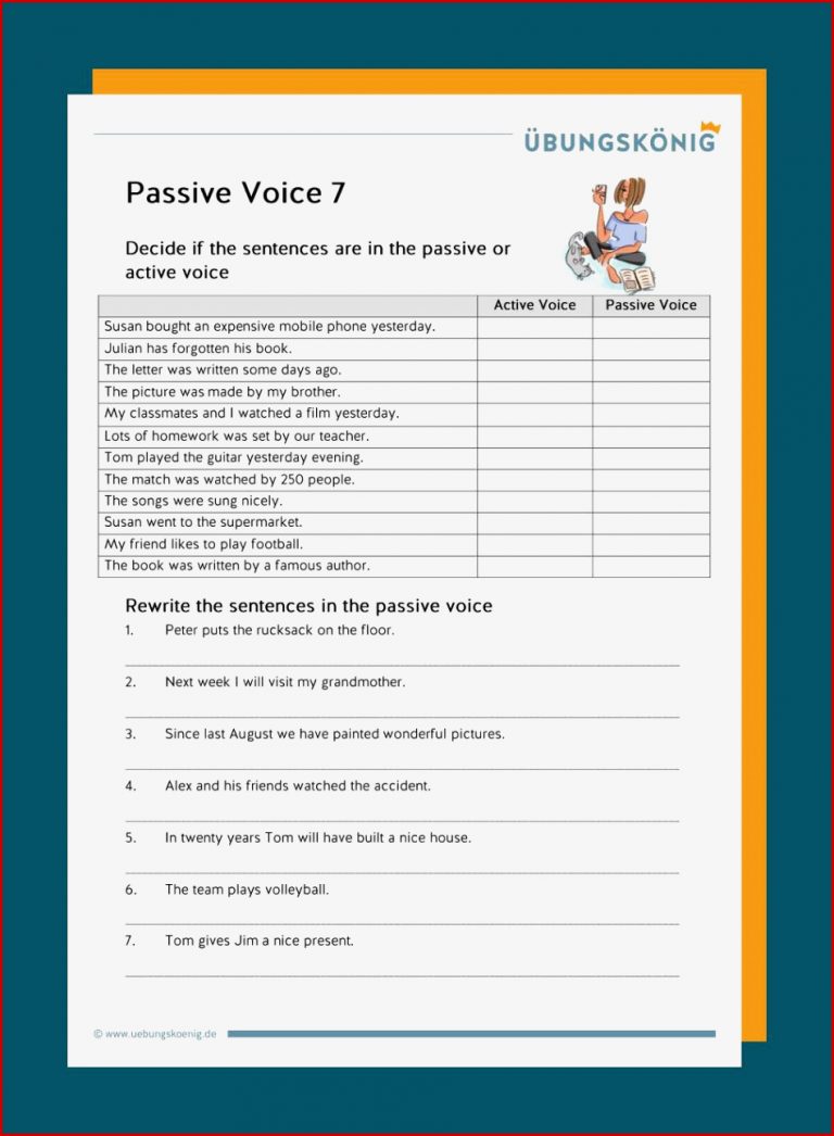 The Passive Voice Das Passiv