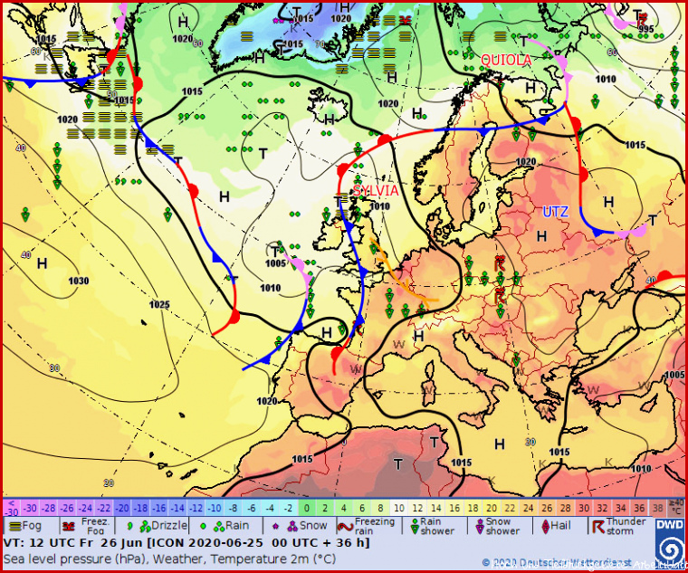 Tiefdruckgebiete übernehmen Wetterregie