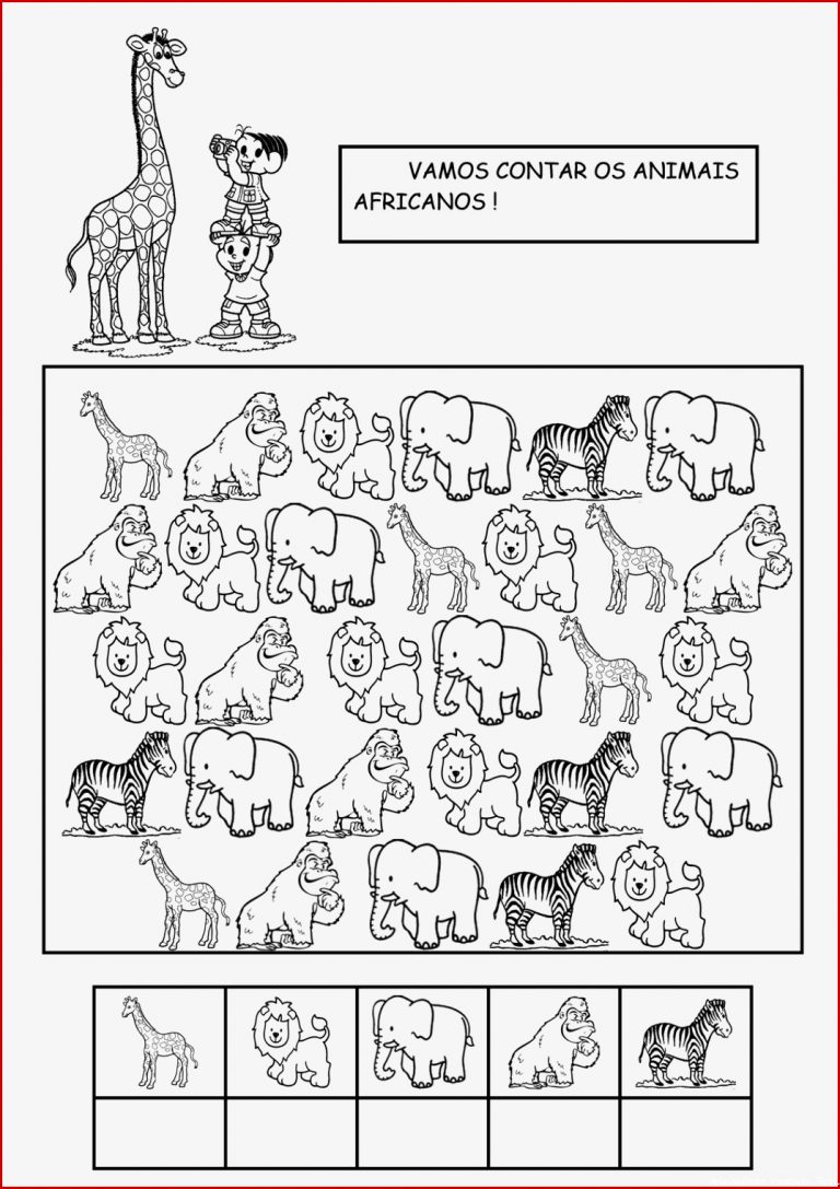 Tiere zählen Mathematik Pinterest