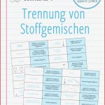 Trennung Von Stoffgemischen – Domino Spiel