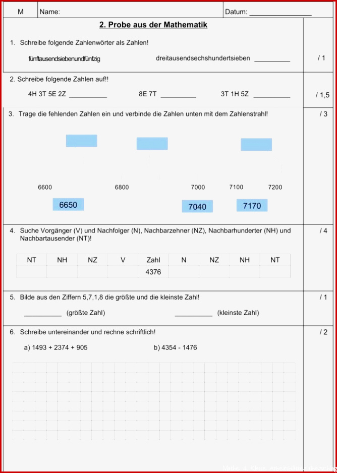 überschlag Klasse 4 Arbeitsblätter Worksheets