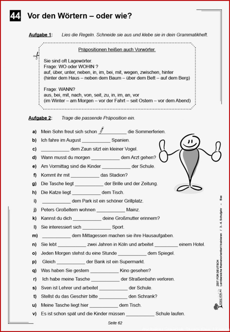 Übungsaufgaben 3 Klasse Deutsch kinderbilderwnload