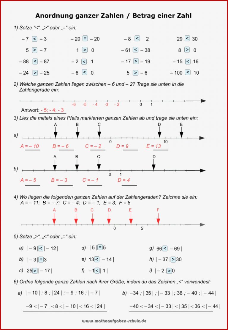 Übungsaufgaben Mathe Klasse 6 Kostenlosen Download Übungsaufgaben Mathe Klasse 6