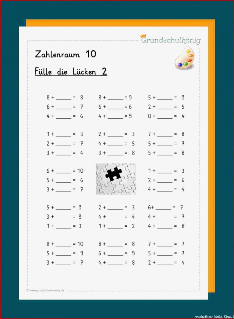 Übungsblätter 1 Klasse Mathe Arbeitsblätter Zum Ausdrucken