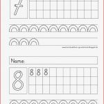 Übungsblätter Zu Einzelnen Zahlen Mit Motorik Ls 7 1