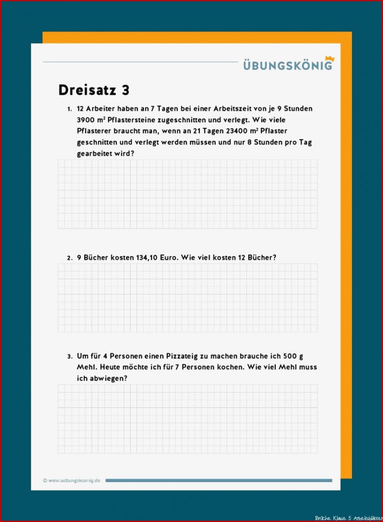 übungskönig Mathe Klasse 5 Brüche Anika Brinn Grundschule