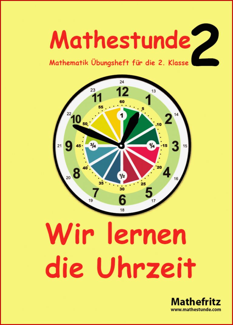 Uhrzeit Lernen Pdf Arbeitsblätter Uhrzeit Klasse 2