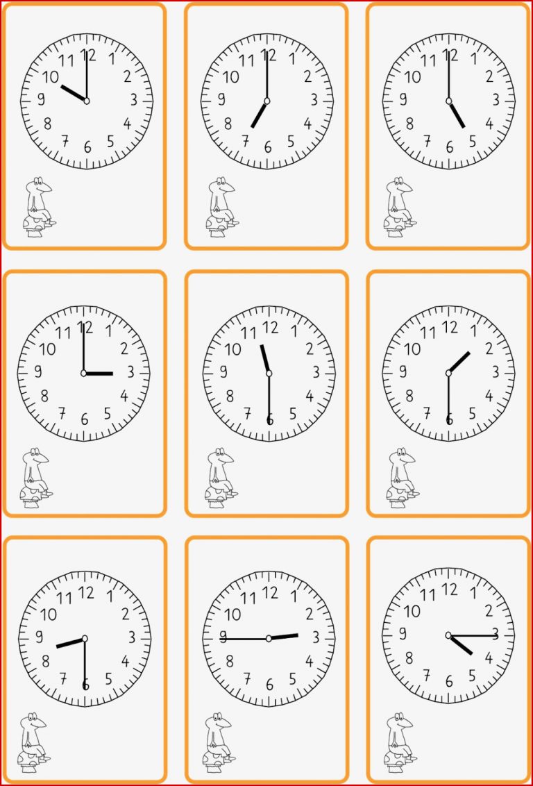 Uhrzeit Lernen Uhrzeit Grundschule Mathelehrer