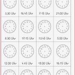 Uhrzeit Lernen Uhrzeit Grundschule Uhr