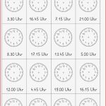 Uhrzeit Lernen Uhrzeit Grundschule Uhr