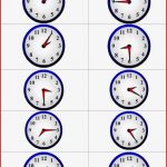 Uhrzeit Memory Arbeitsblatt Kostenlose Daf