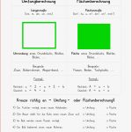 Umfang Und Flächenberechnung – Unterrichtsmaterial Im