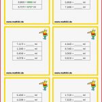 Umrechnung Von Flüssigkeiten Klasse 4 Mathiki
