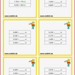 Umrechnung Von Geld Klasse 4 Mathiki