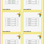 Umrechnung Von Längen Klasse 4 Mathiki