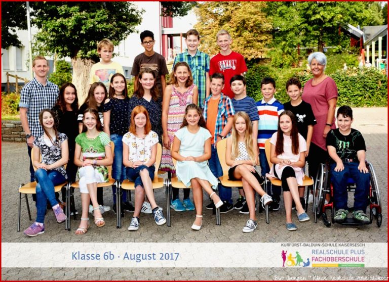 Unsere Klassen Realschule plus und Fachoberschule